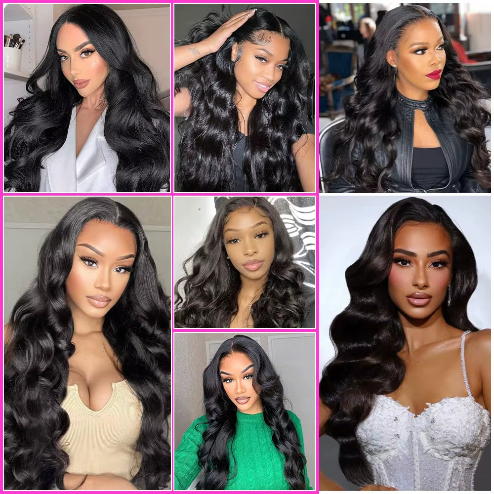 Brazilian Human Hair Bundles Body Wave Weave Bundles 100% Human Hair Extensions Natural Hair Weaving Remy Human Hair 1/3/4Pcs