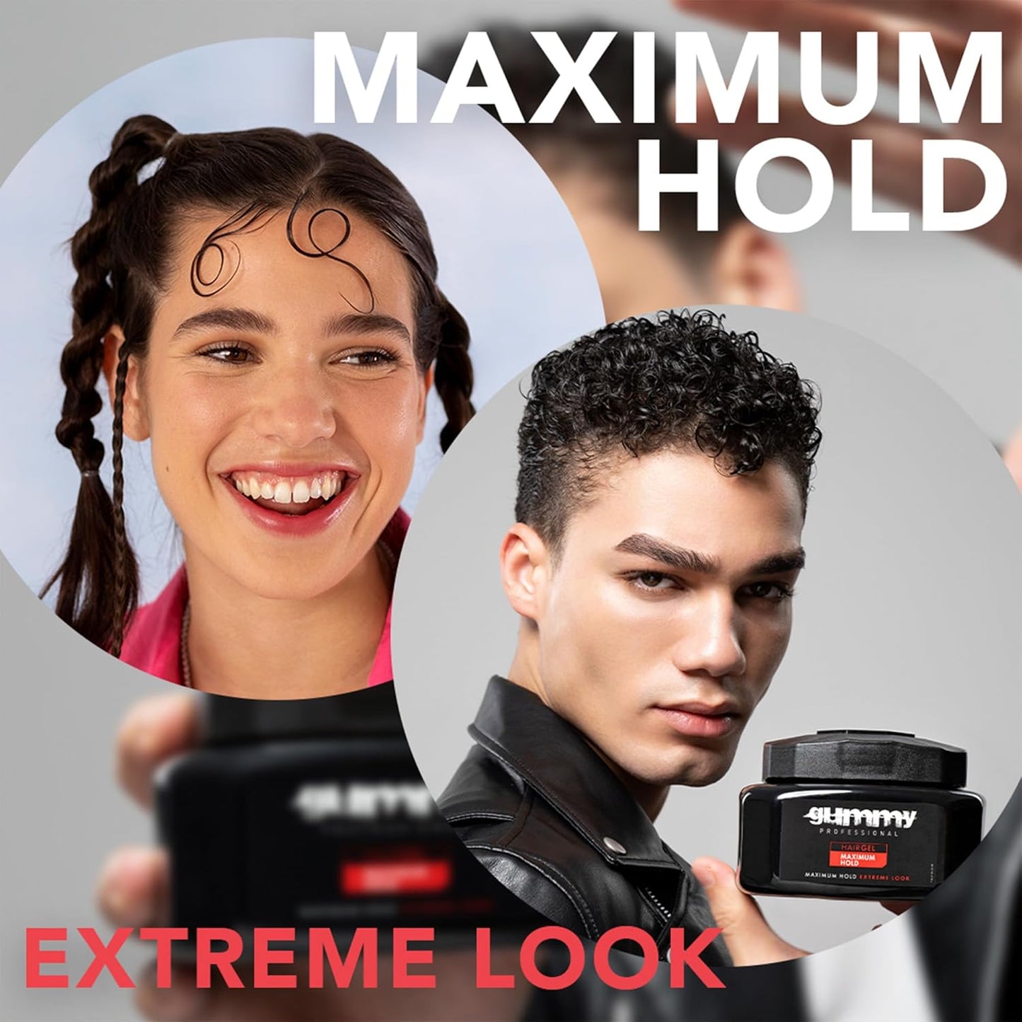 Hair Gel, 23.5 Fl Oz,Regular,700Ml