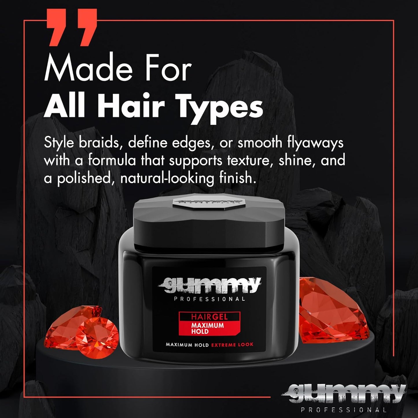 Hair Gel, 23.5 Fl Oz,Regular,700Ml