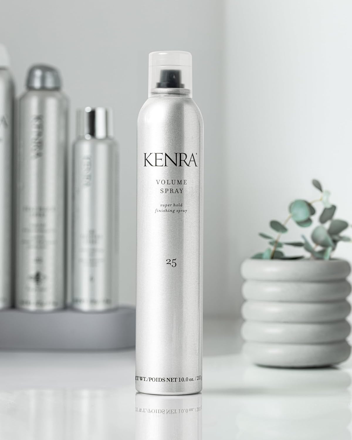 Volume Spray 25 | Super Hold Finishing & Styling Hairspray | Flake-Free & Fast-Drying | Wind & Humidity Resistance | All Hair Types