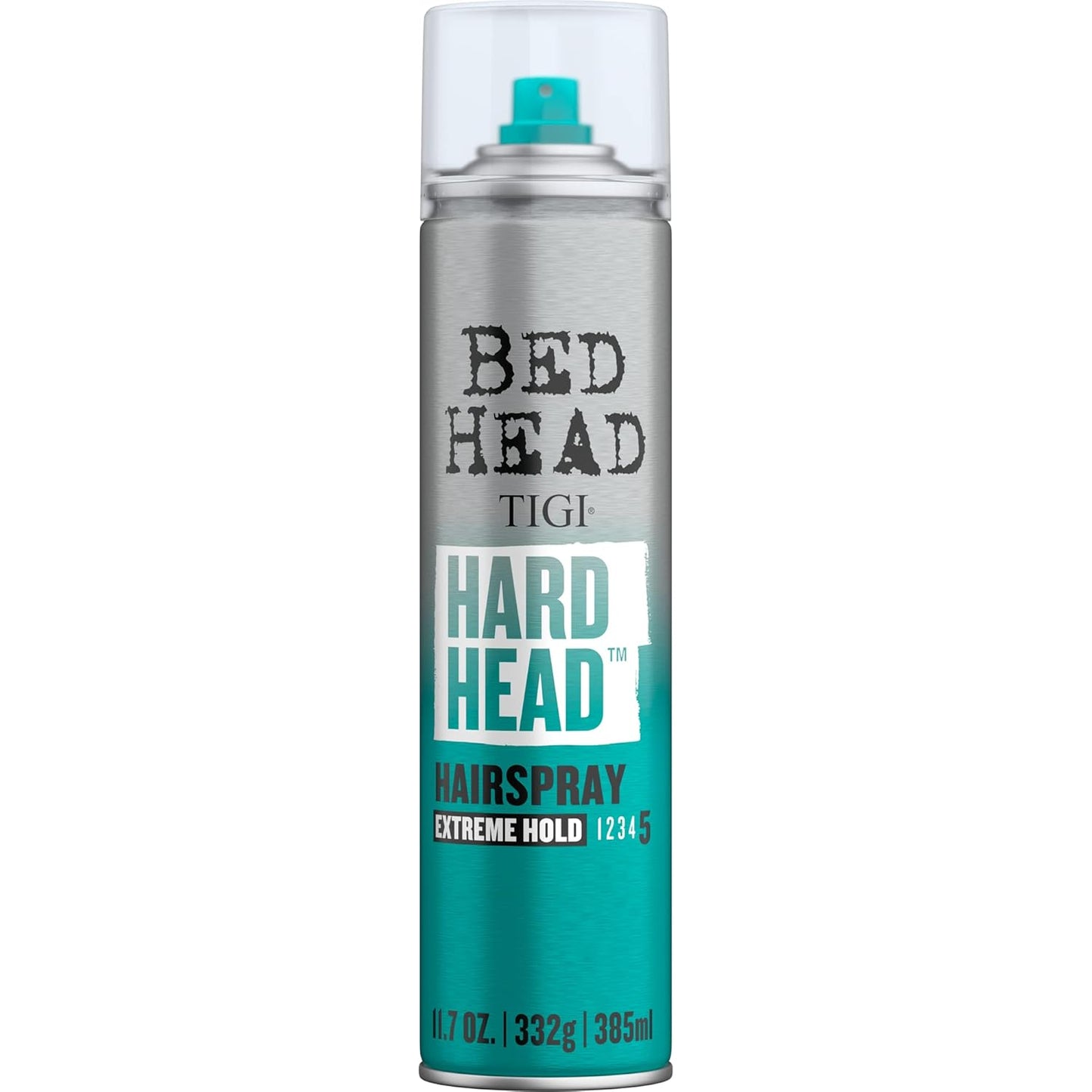 Bed Head Hard Head Hair Spray – Extra Strong Hold for All Day Style and All Hair Types, 11.7 Oz